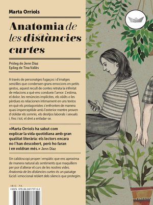 cover image of Anatomia de les distàncies curtes